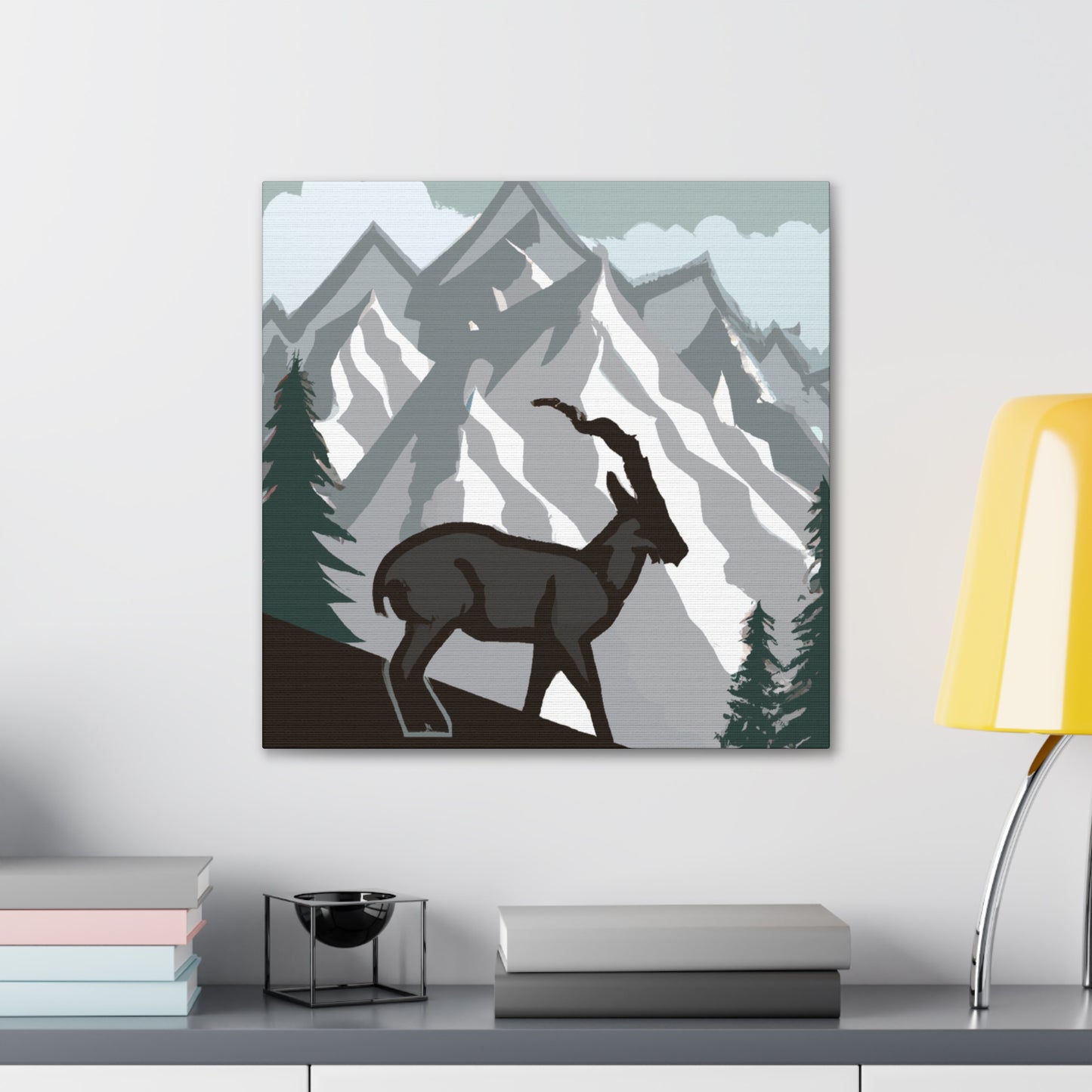 "Chamois Gleaming Glaze" - Canvas