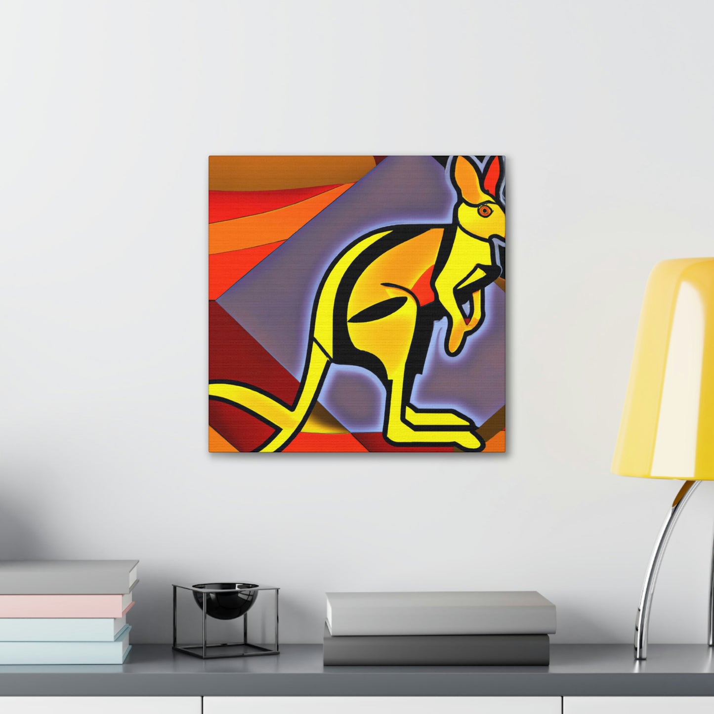 "Wallaby's Roaring Dance" - Canvas