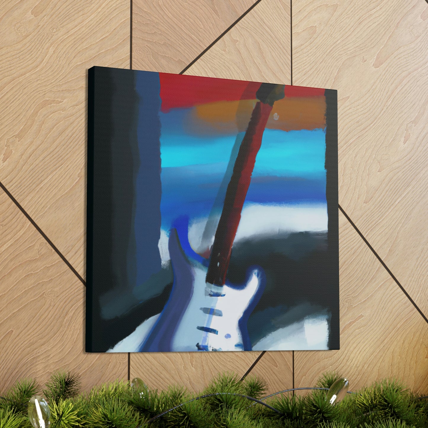 Fender's Expressionist Dream - Canvas