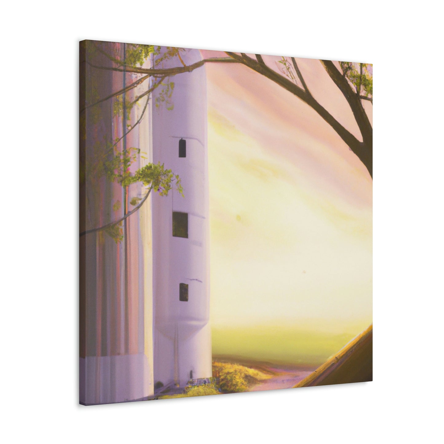 Silo In Splendor - Canvas