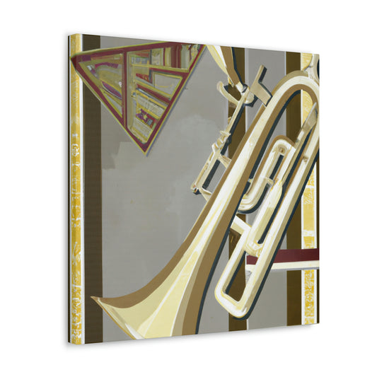 Sonic Bloom Trumpeting - Canvas