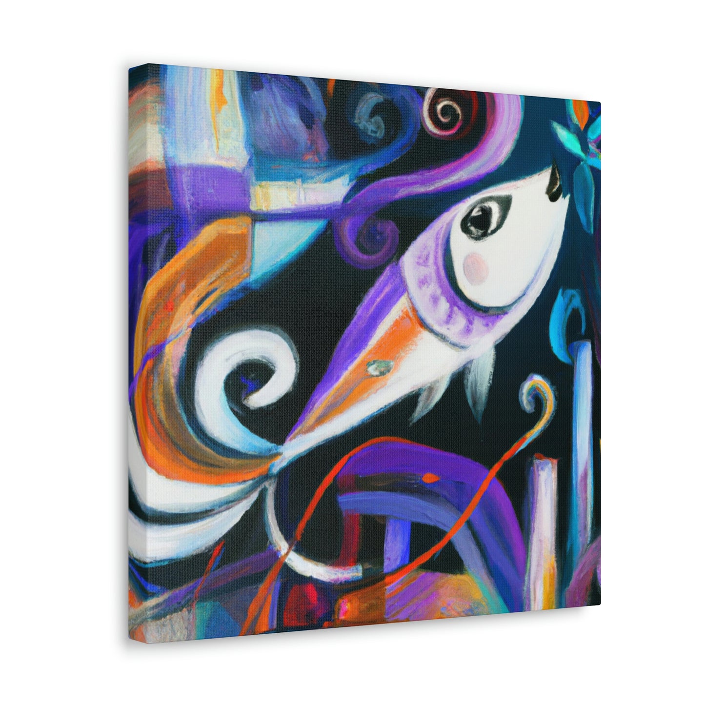 Sea of Swimming Fish - Canvas