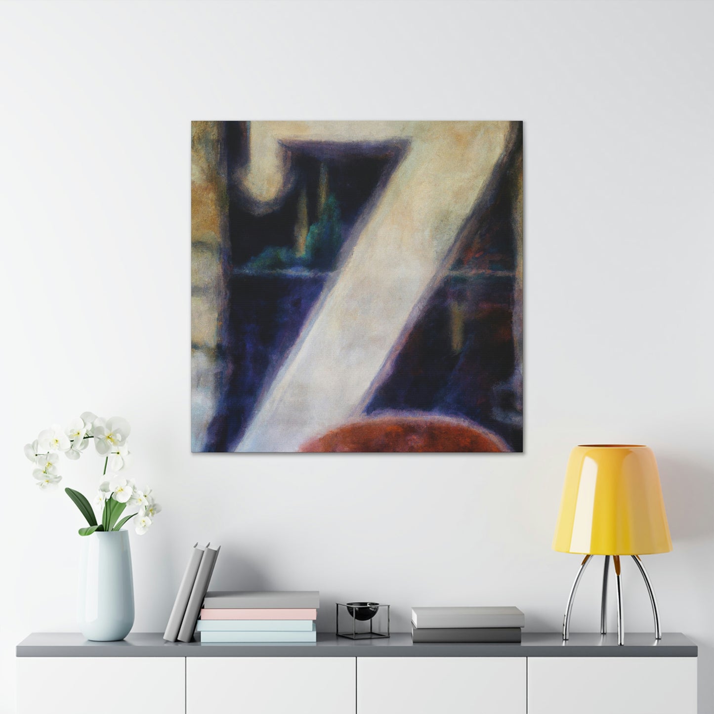 "Z in Art Deco" - Canvas