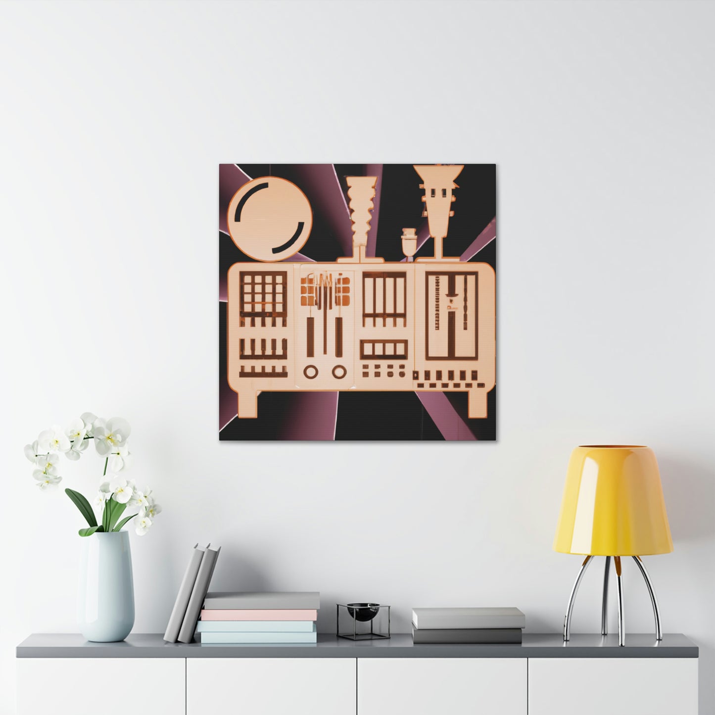 Robot Symphony Blended - Canvas