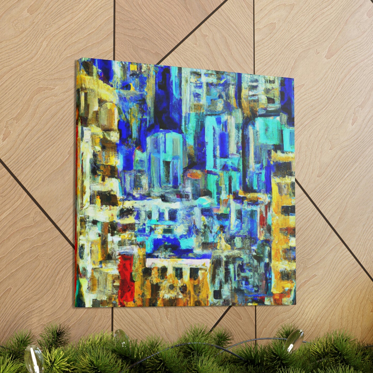 "International Style Viewpoint" - Canvas