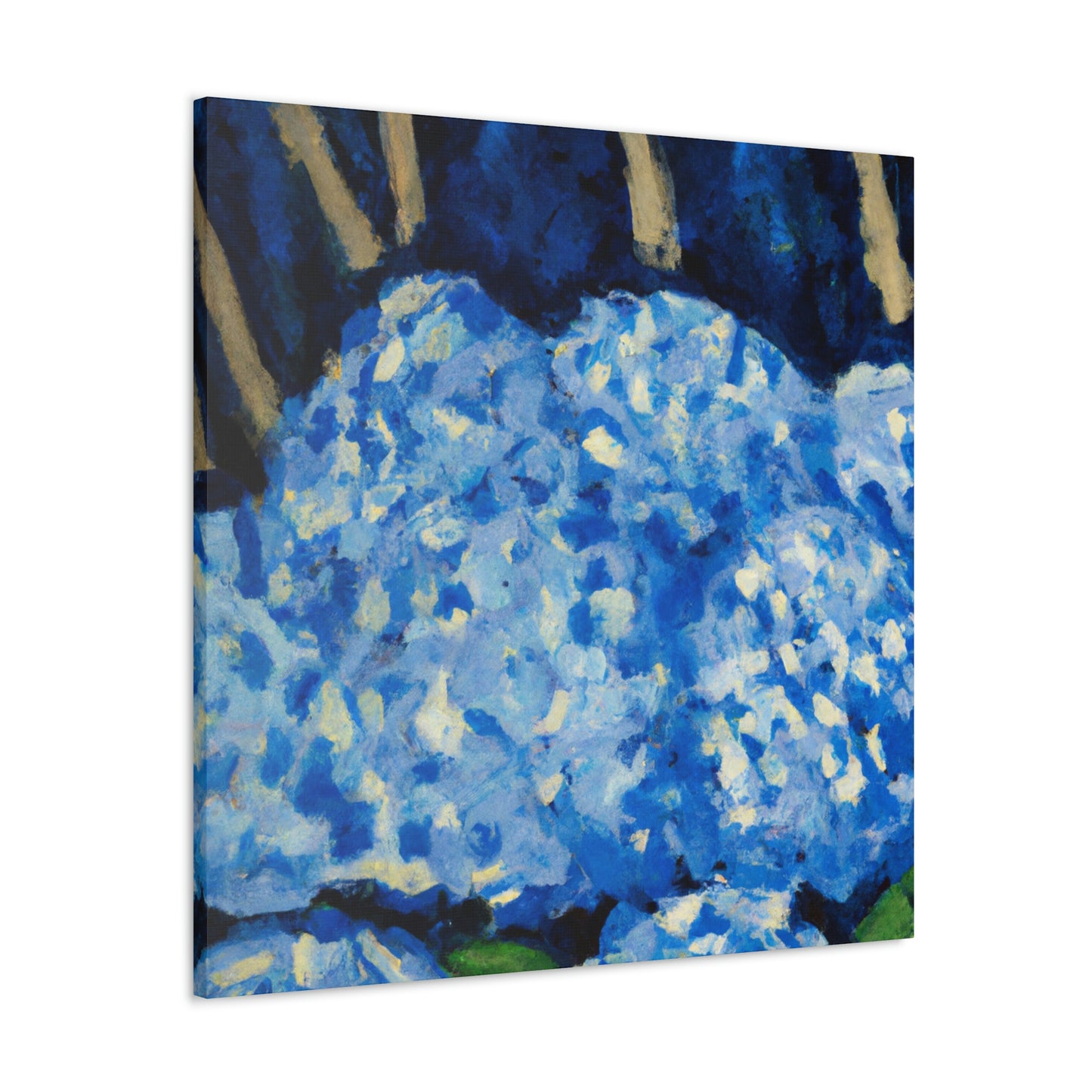 "Hydrangea Splendor Ablaze" - Canvas