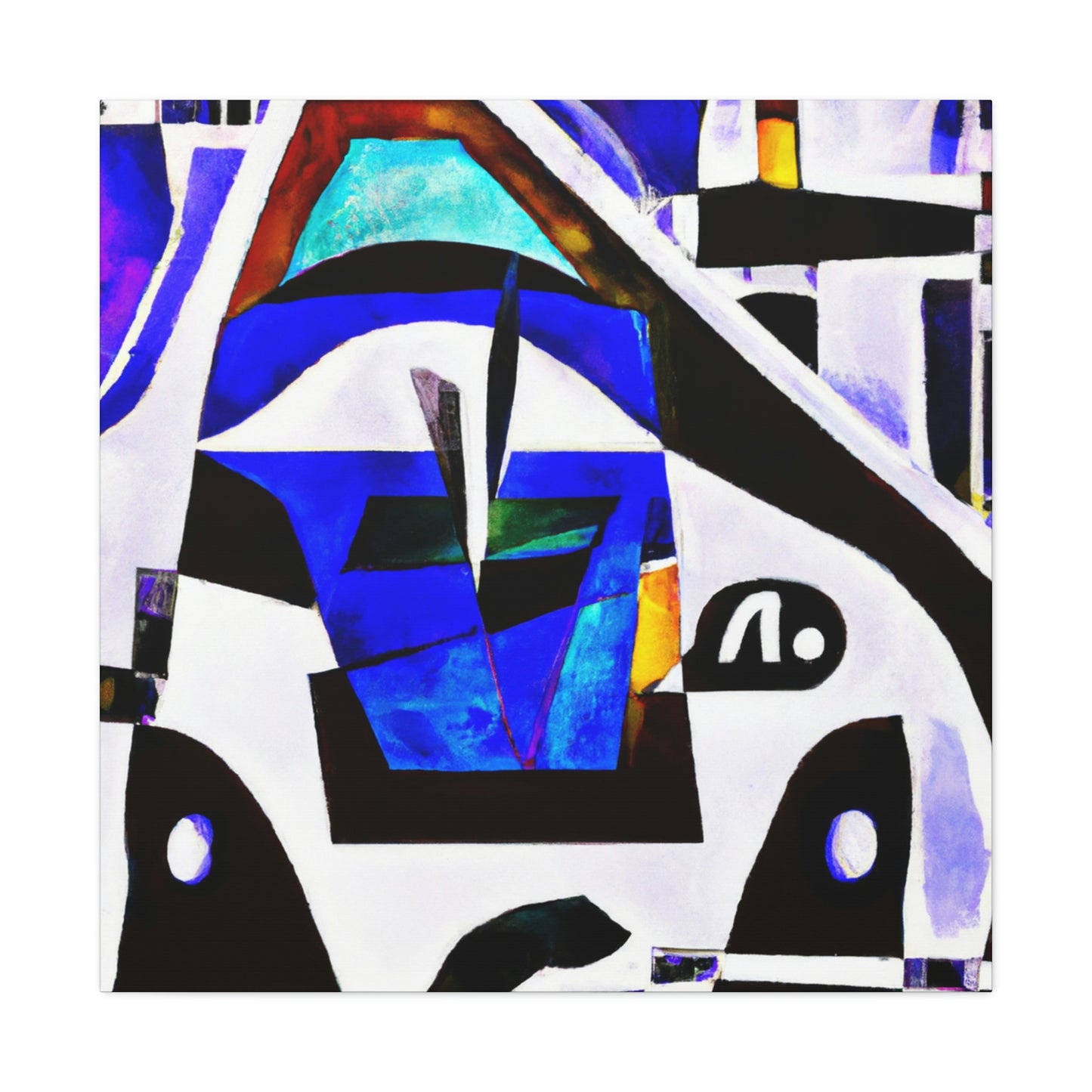 Car and Dreamscape - Canvas