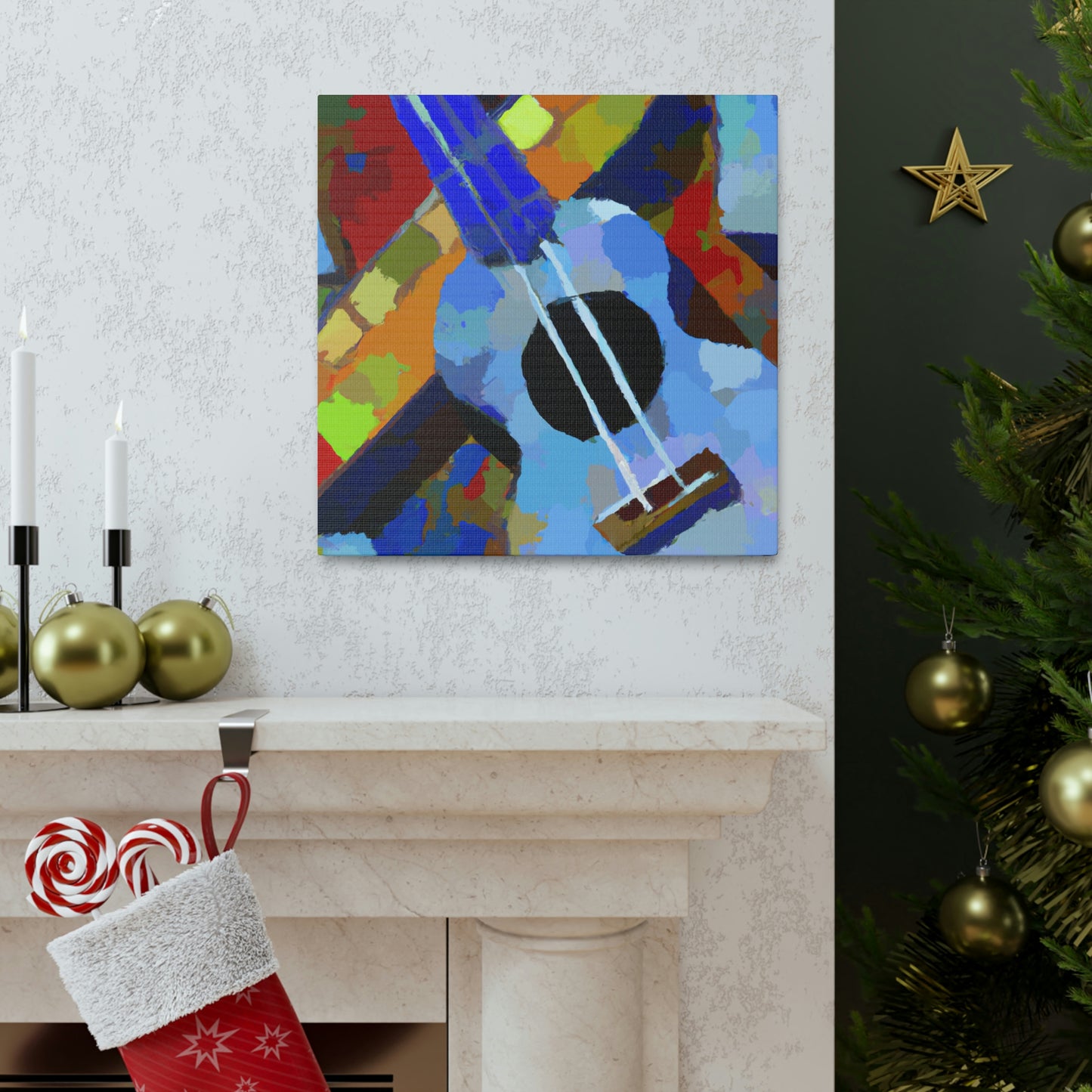 Ukelele in Harmony - Canvas