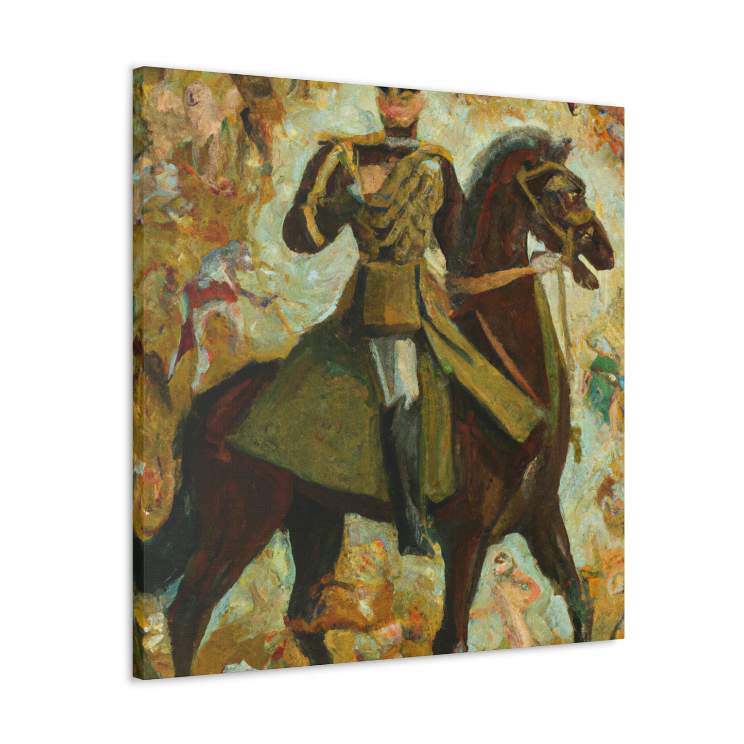 "The Cavalry Charge" - Canvas