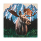 Moose in Baroque Splendor - Canvas