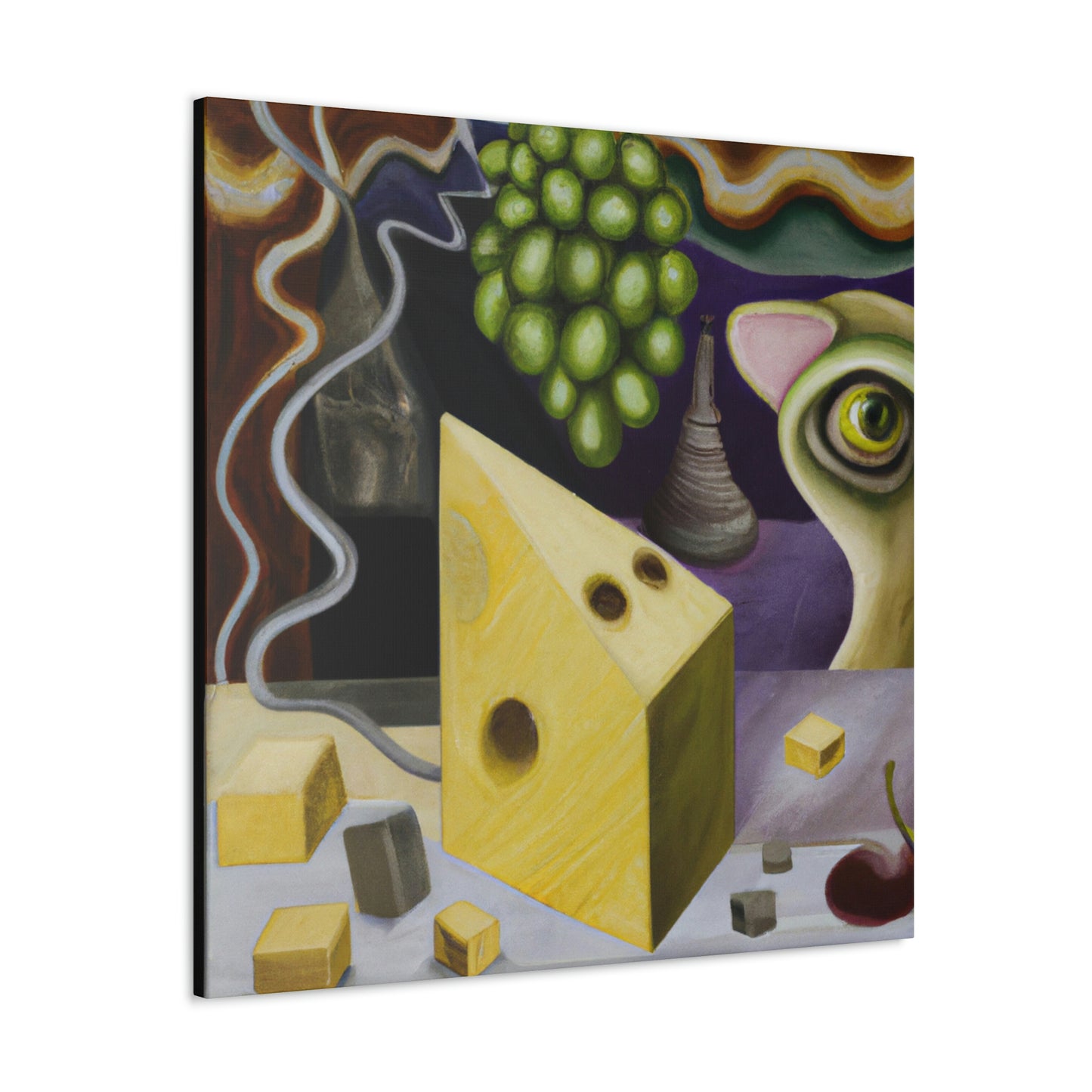 Cheese and Grapes Dance - Canvas