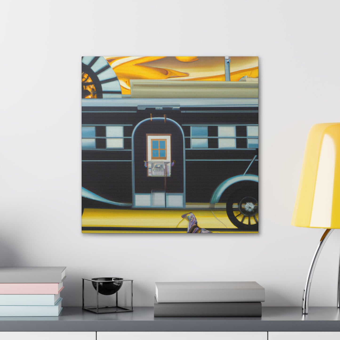 Chariot of Colorful Fire - Canvas