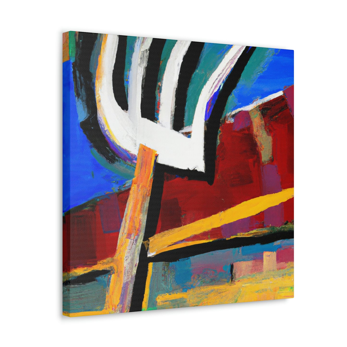 Pitchfork in Moonlight - Canvas