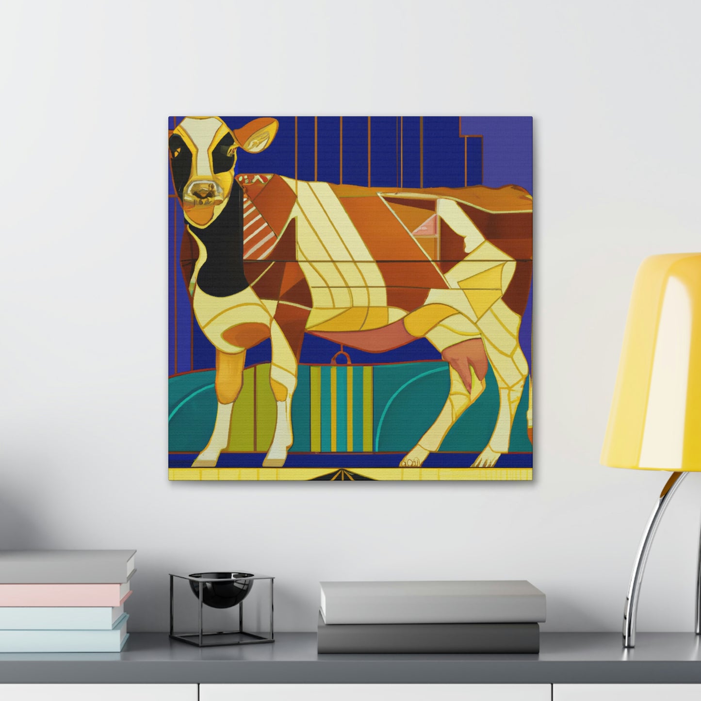 Jersey Cow Pegasus Float - Canvas