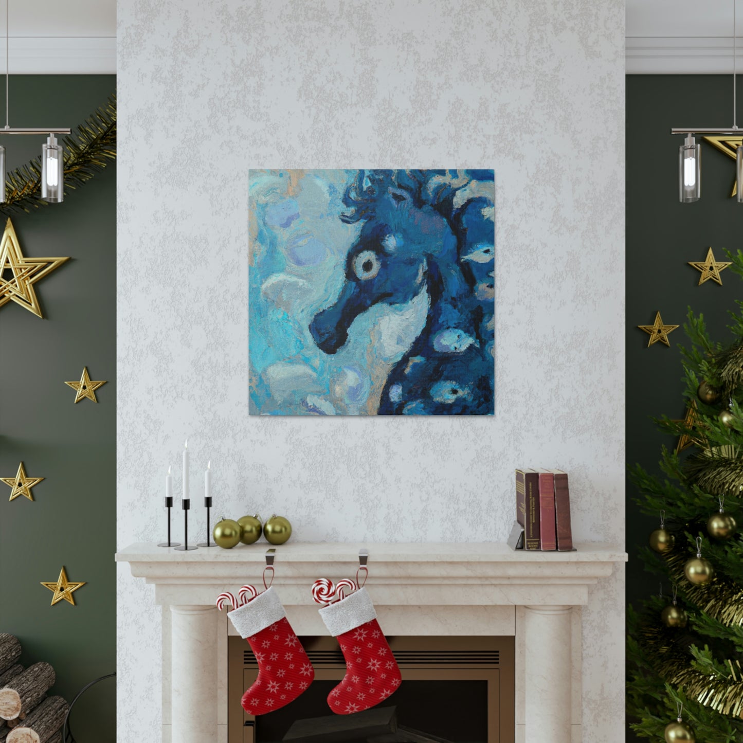 Seahorse of Emotion - Canvas