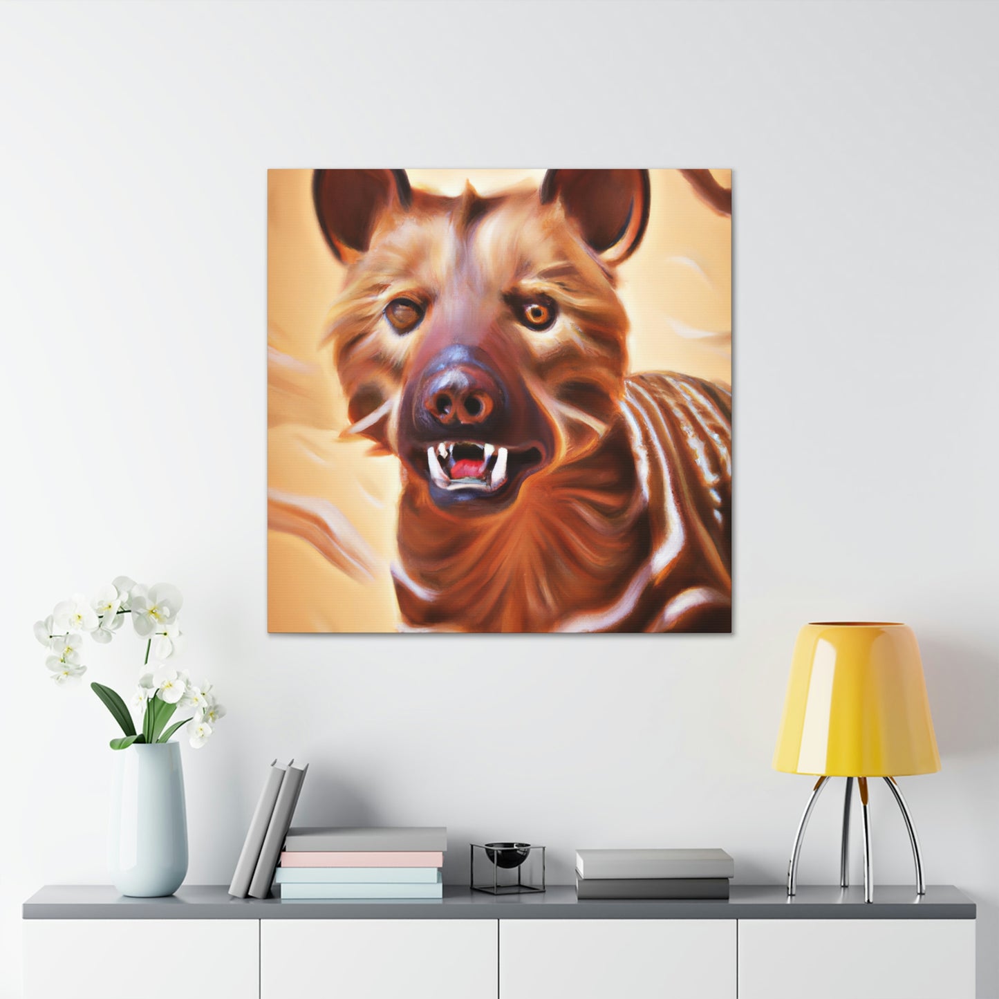 Tasmanian Tiger Reflection - Canvas