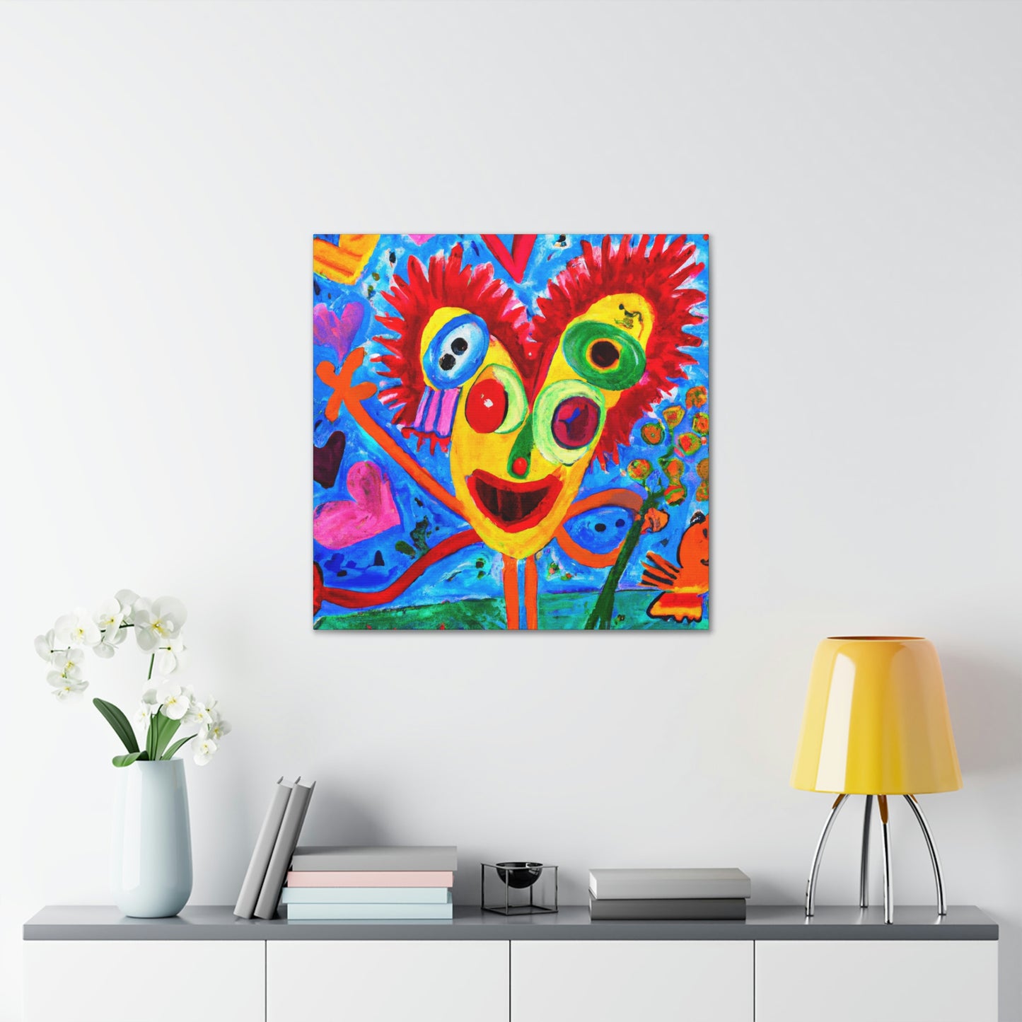 Love Bouquet Abloom - Canvas