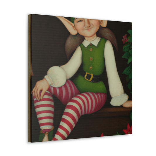 Elf in the City - Canvas