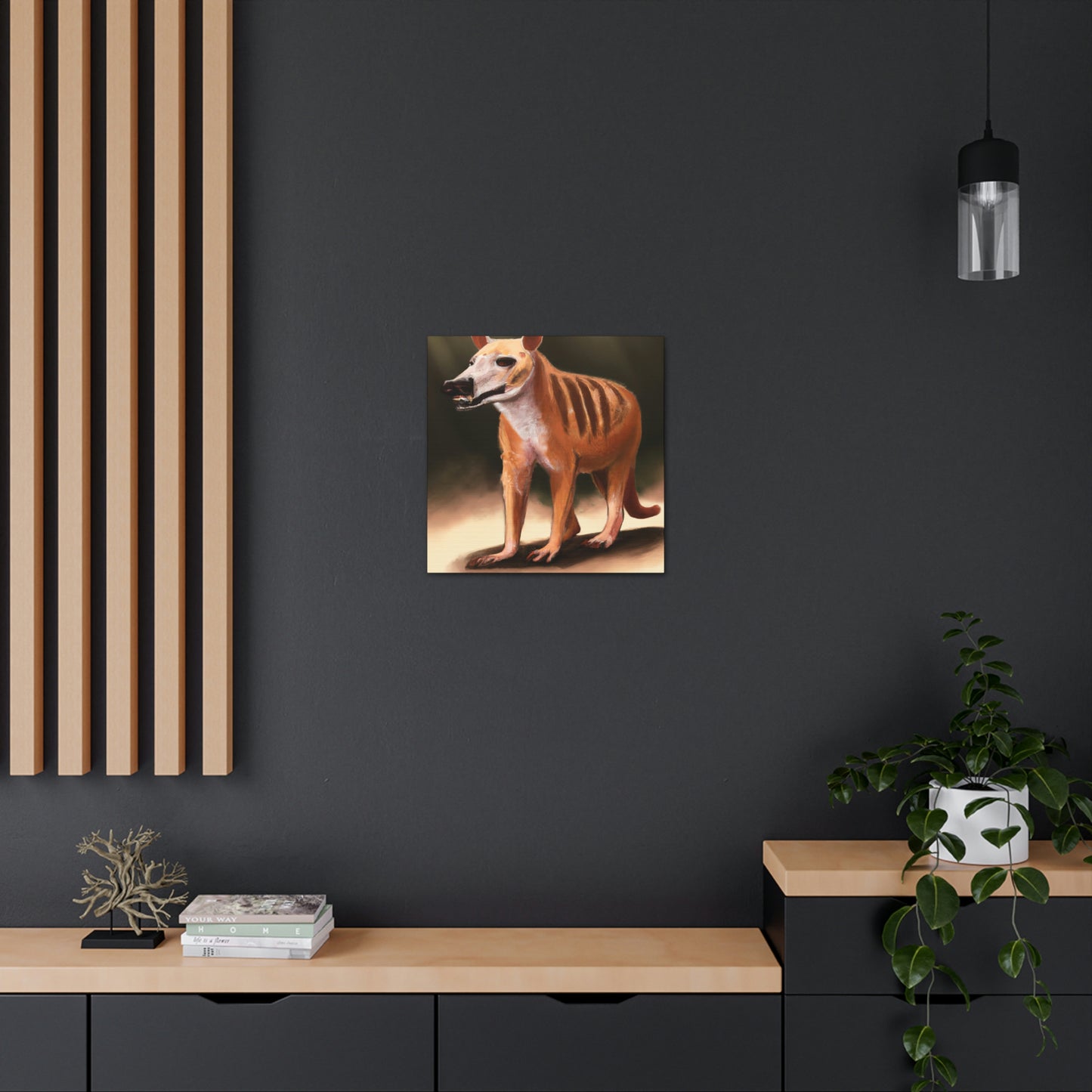 "The Tasmanian Tiger Awakens" - Canvas