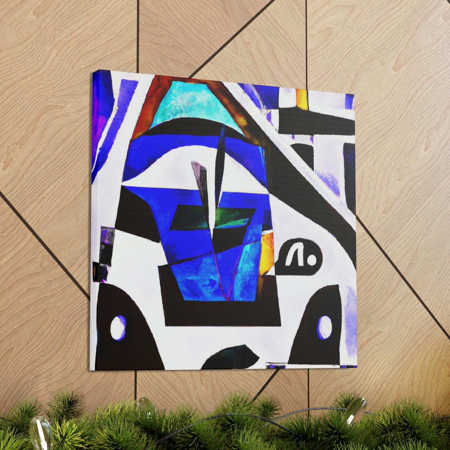 Car and Dreamscape - Canvas