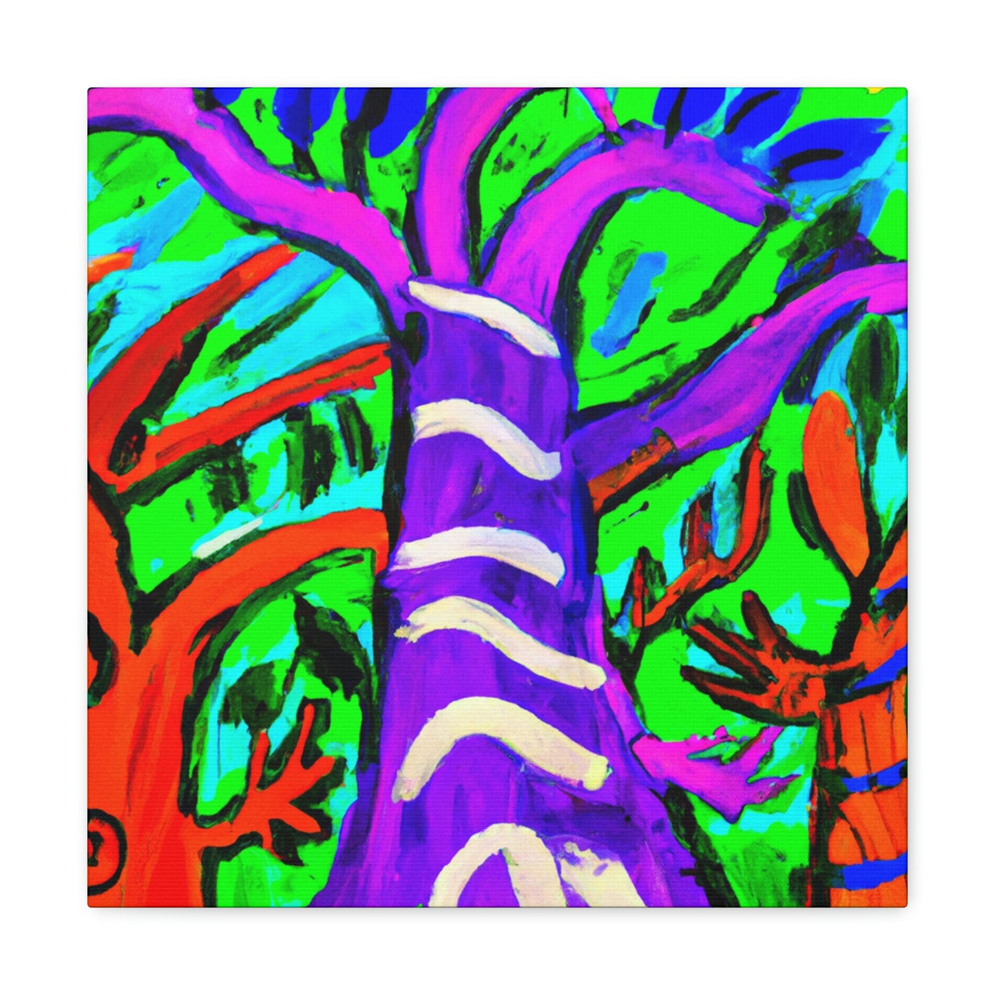 "Beech Tree Abstract Vision" - Canvas