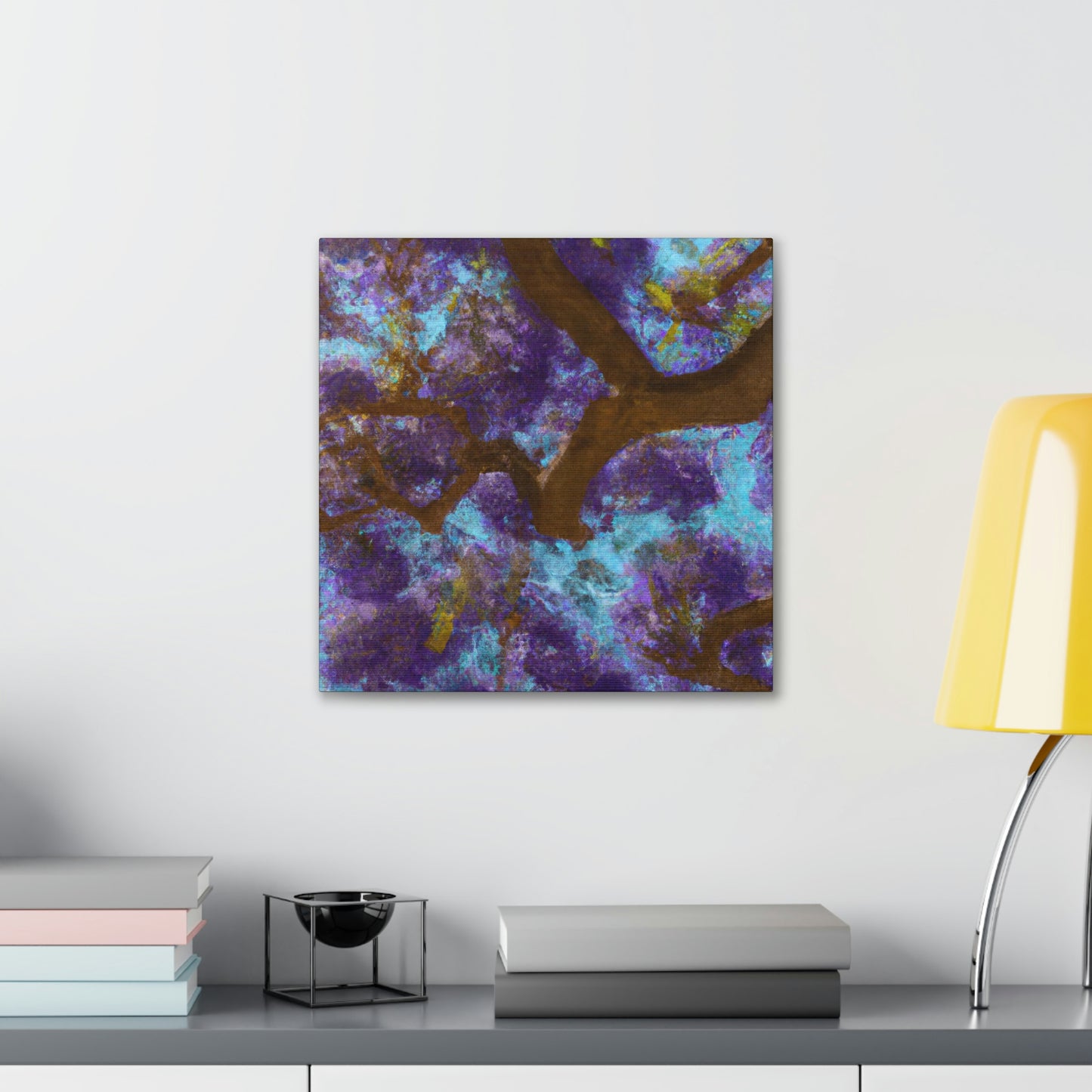 Jacaranda Dreamscape. - Canvas