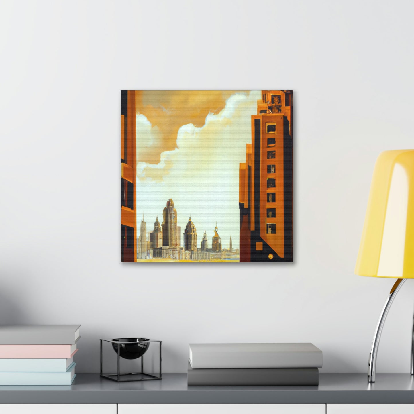 "Art Deco Masterpiece" - Canvas