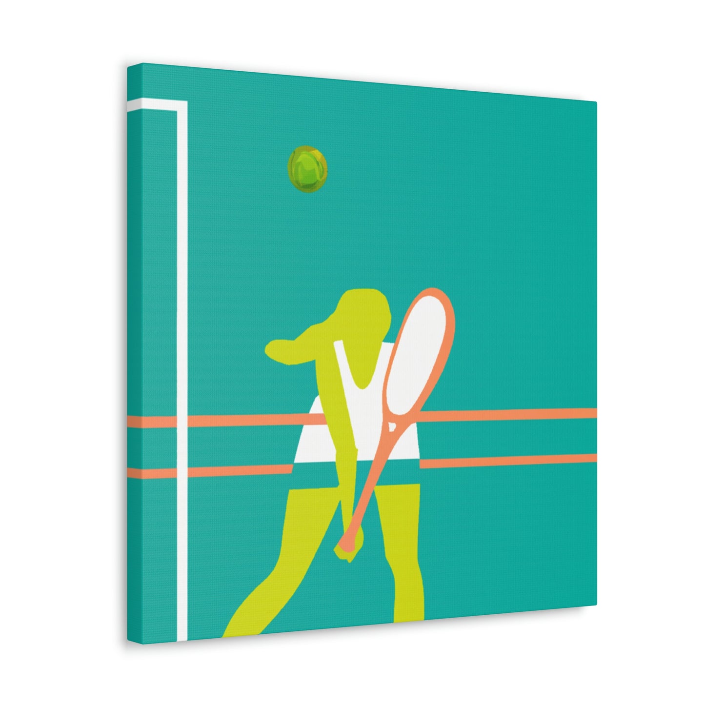 Tennis in Simplicity - Canvas