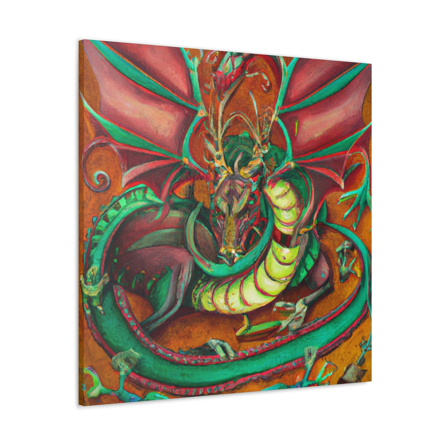 "Dragon in the Jazz Age" - Canvas