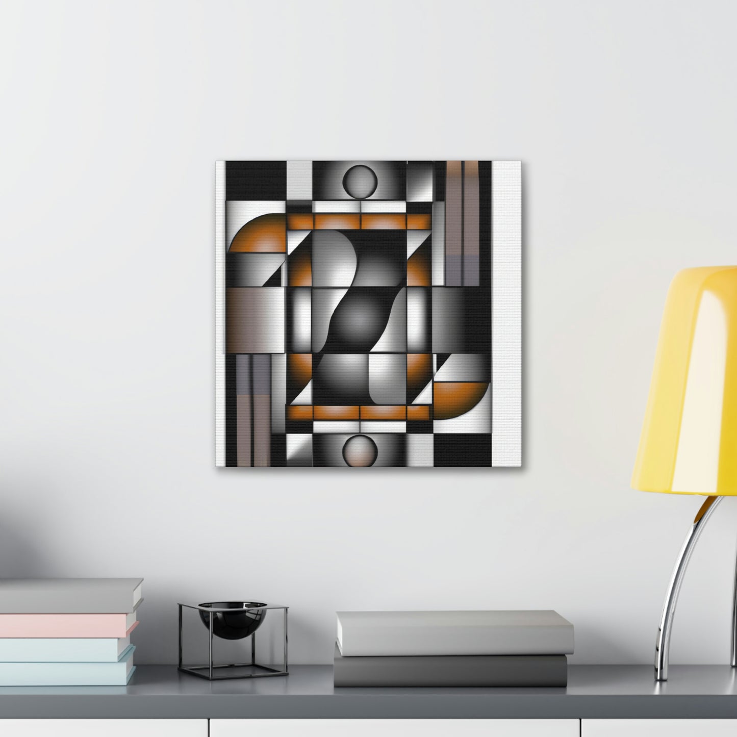 "Dazzling Deco Dreamscape" - Canvas