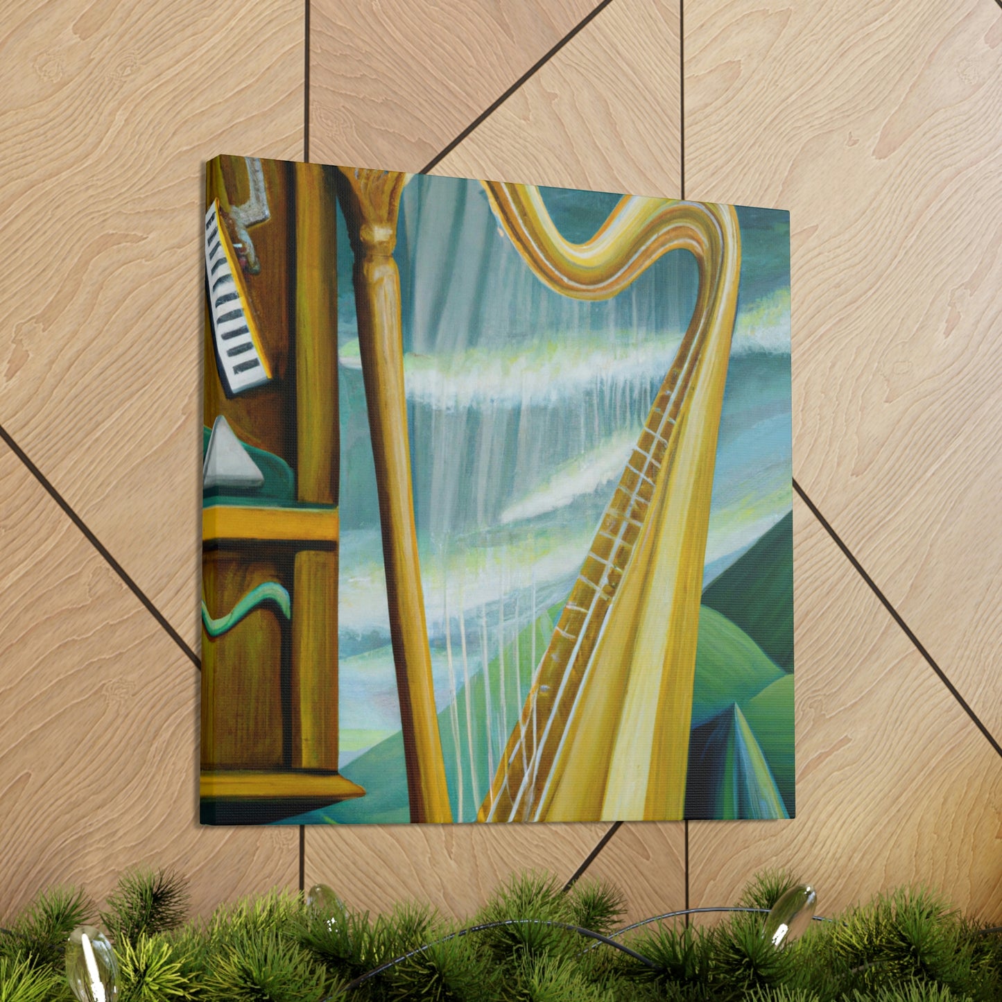 Harp of Dreams Unbound - Canvas