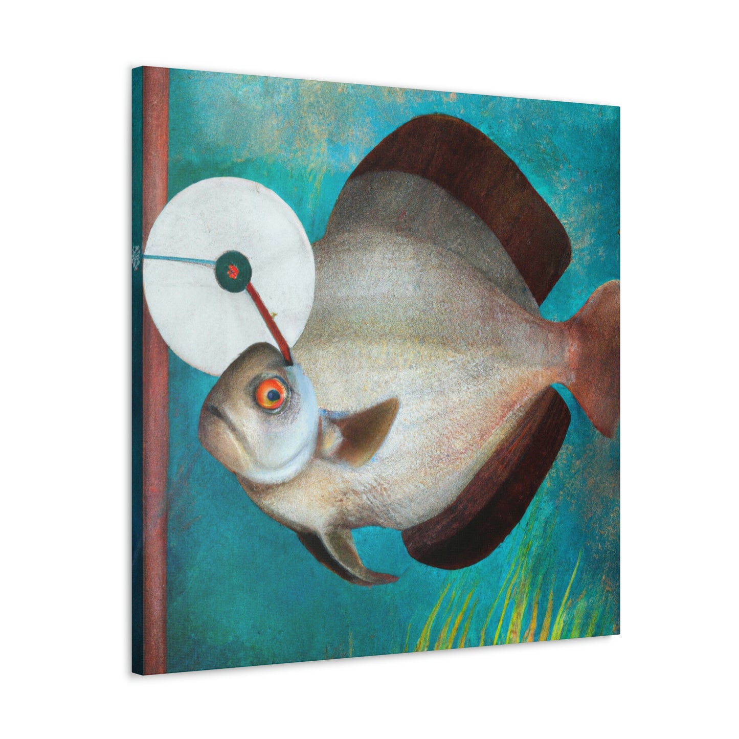 Discus in the Clouds - Canvas