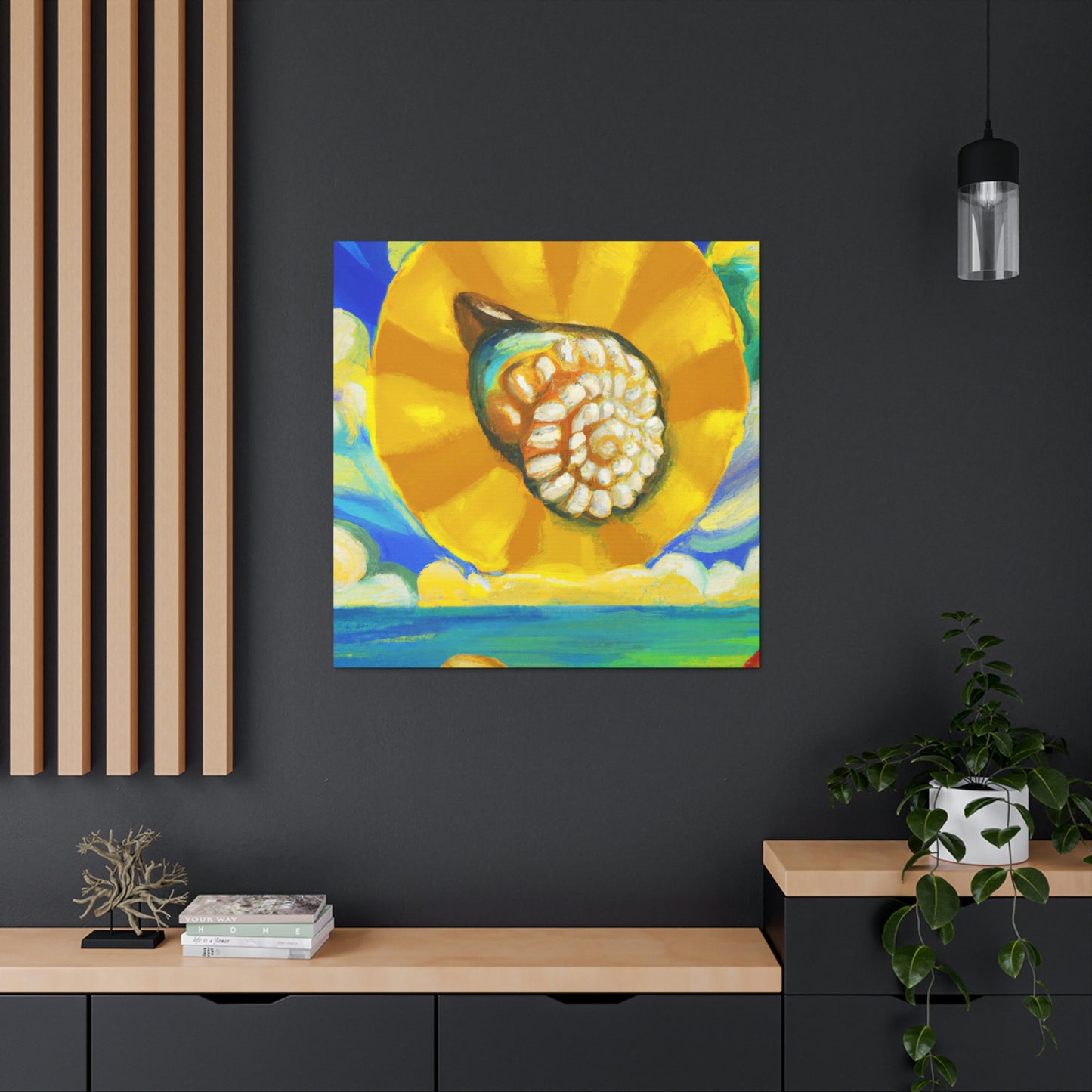 "Sea Shell Surprise Dream" - Canvas