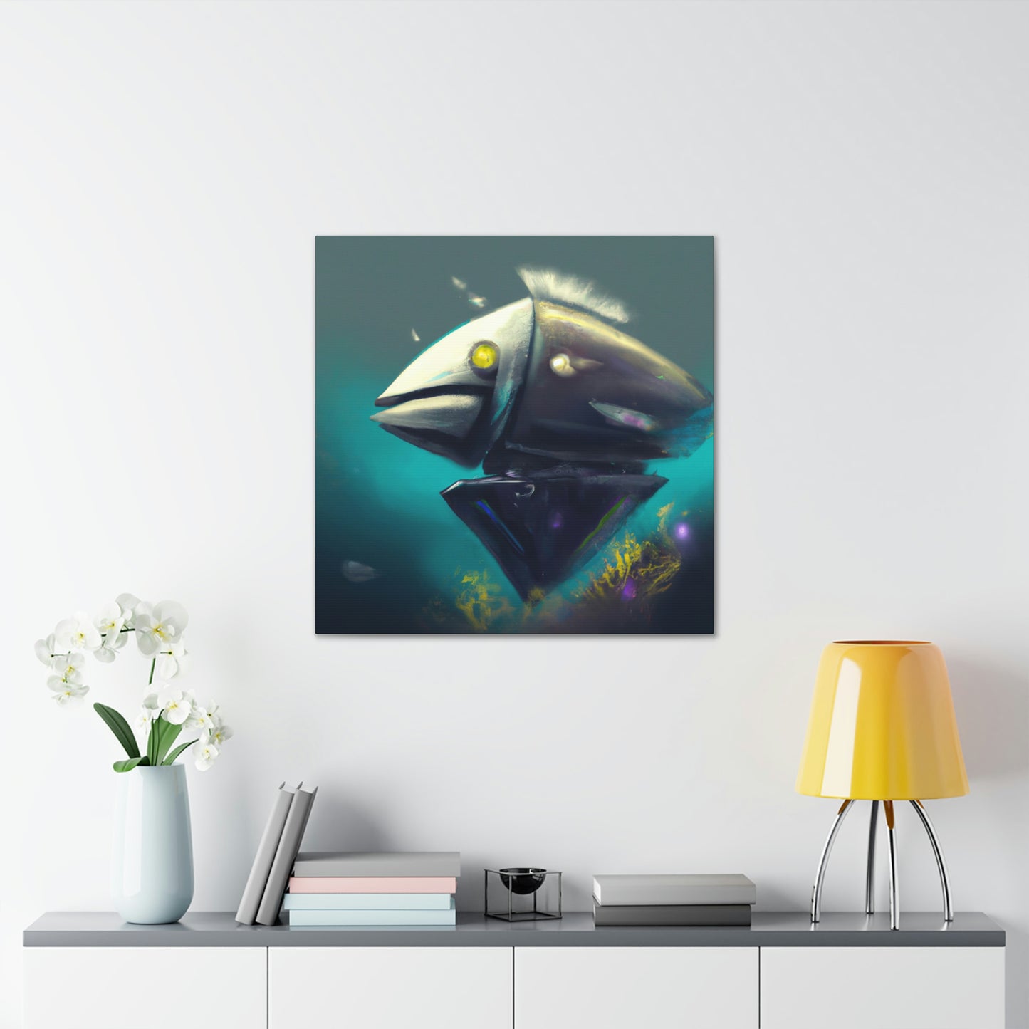 Fish of Simplicity - Canvas