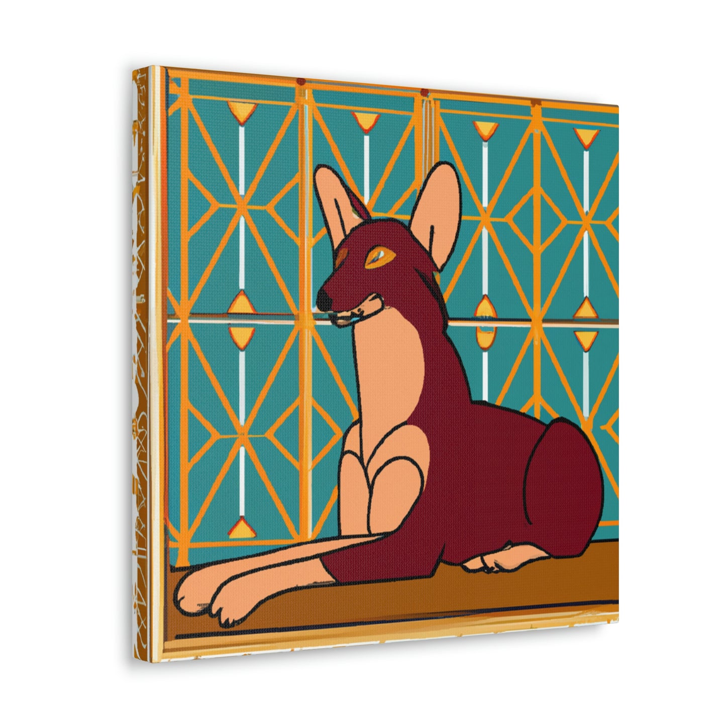 Dhole Deco Dance - Canvas