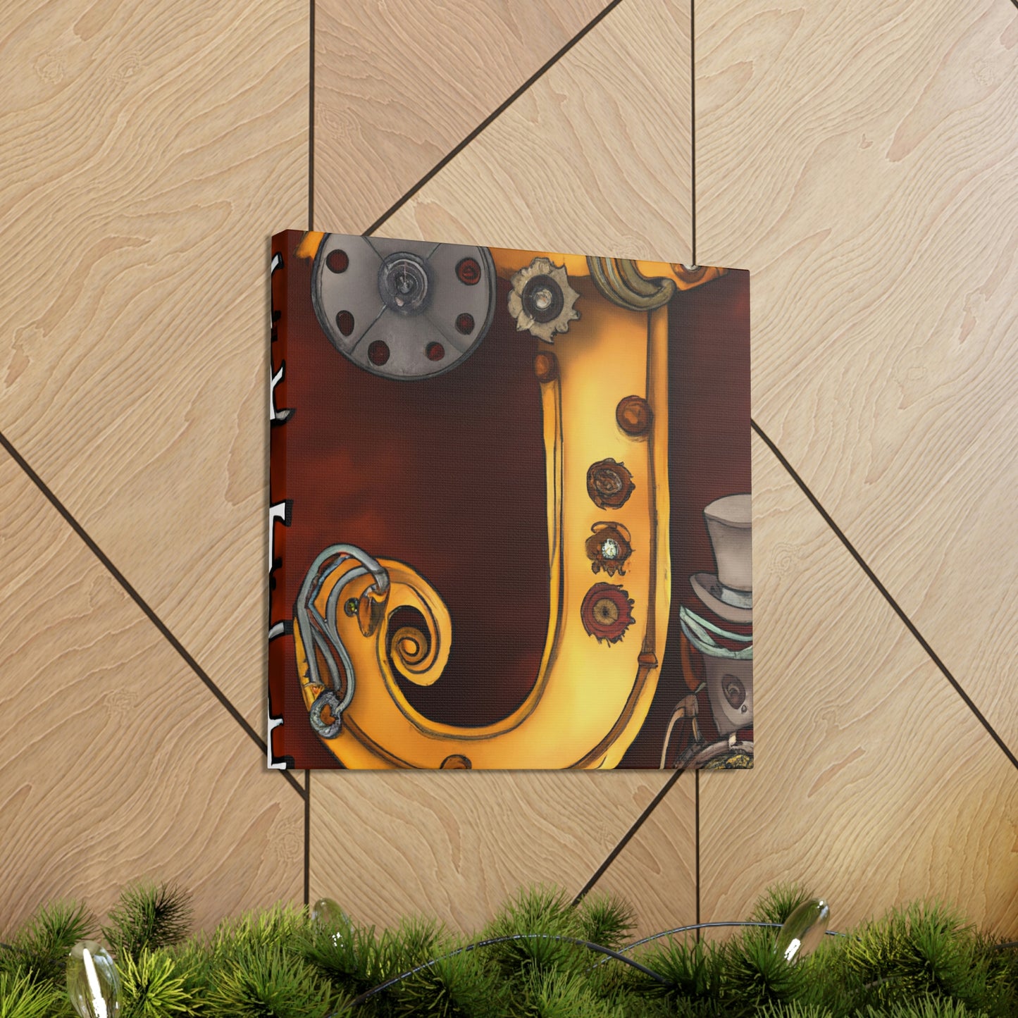 "Mechanical Clockwork Dreaming" - Canvas