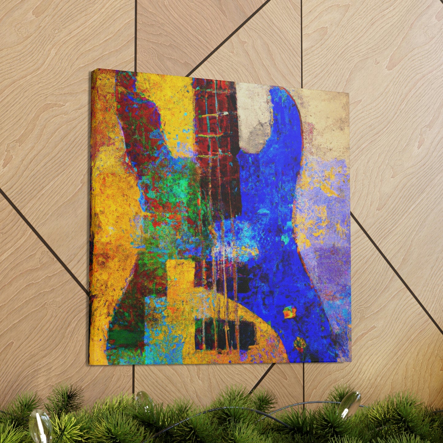 "Bass Guitar Resonance" - Canvas