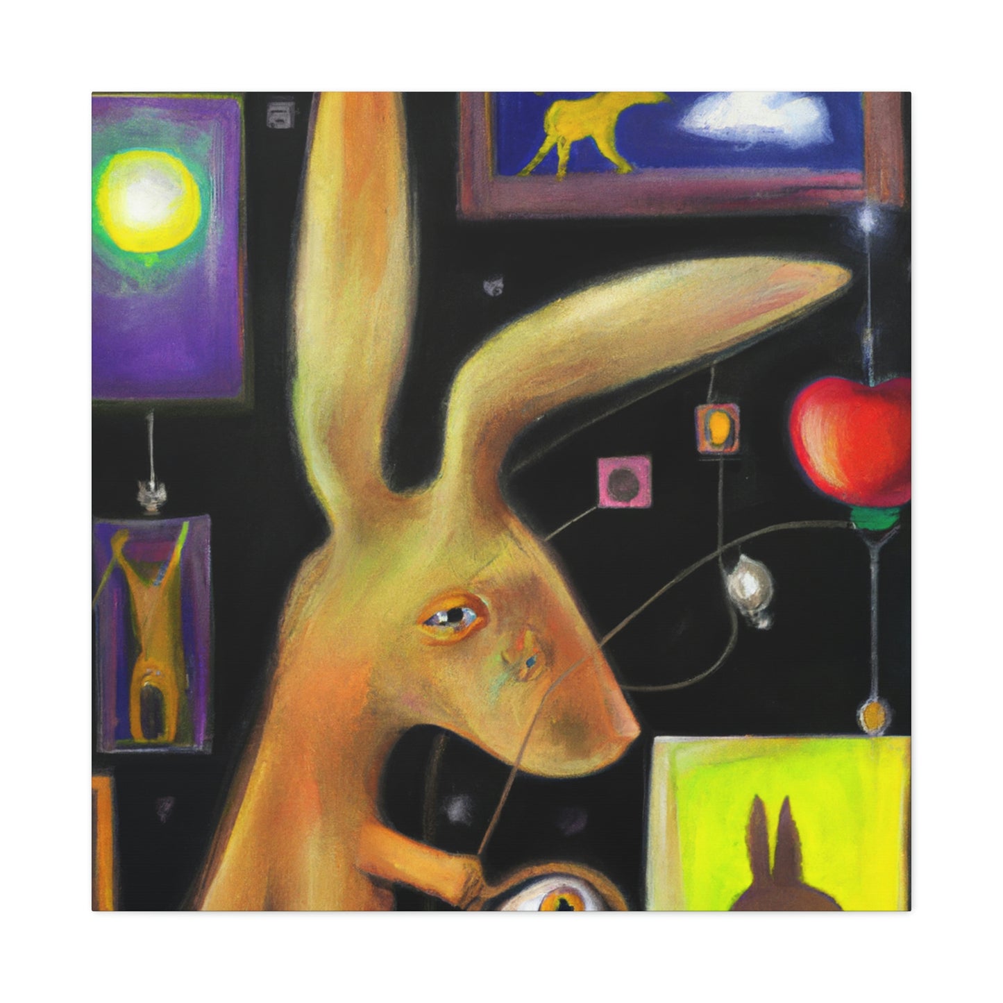 Rabbit in Eternal Dream - Canvas