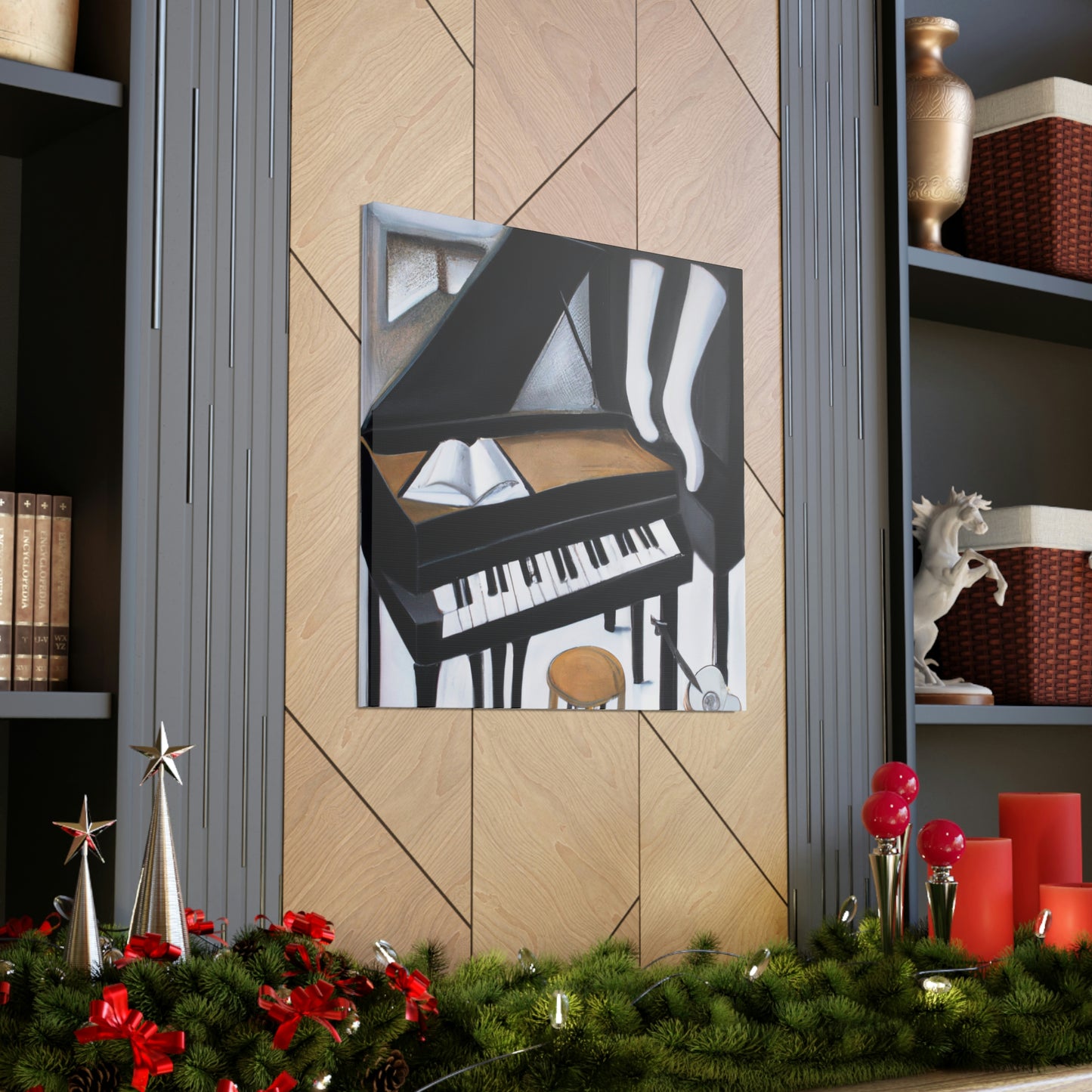 Piano in Dreamland - Canvas