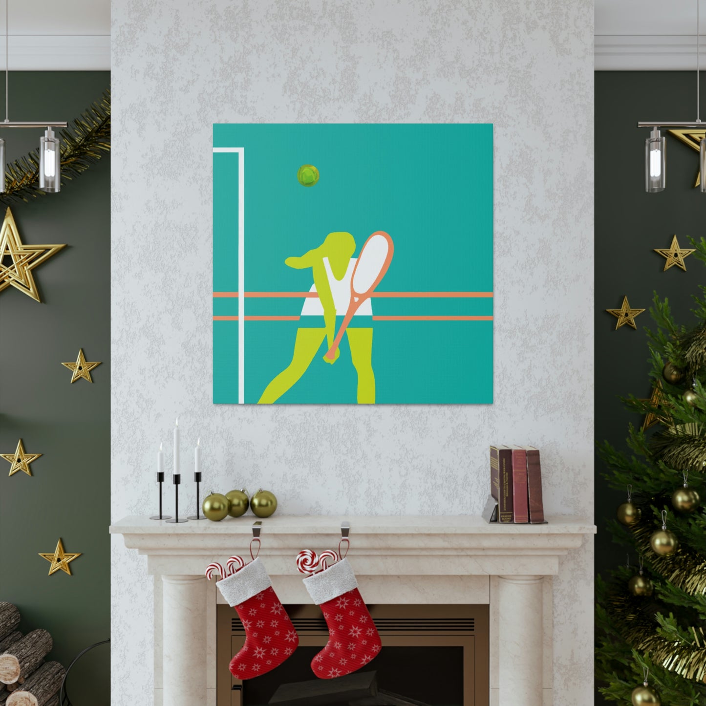 Tennis in Simplicity - Canvas