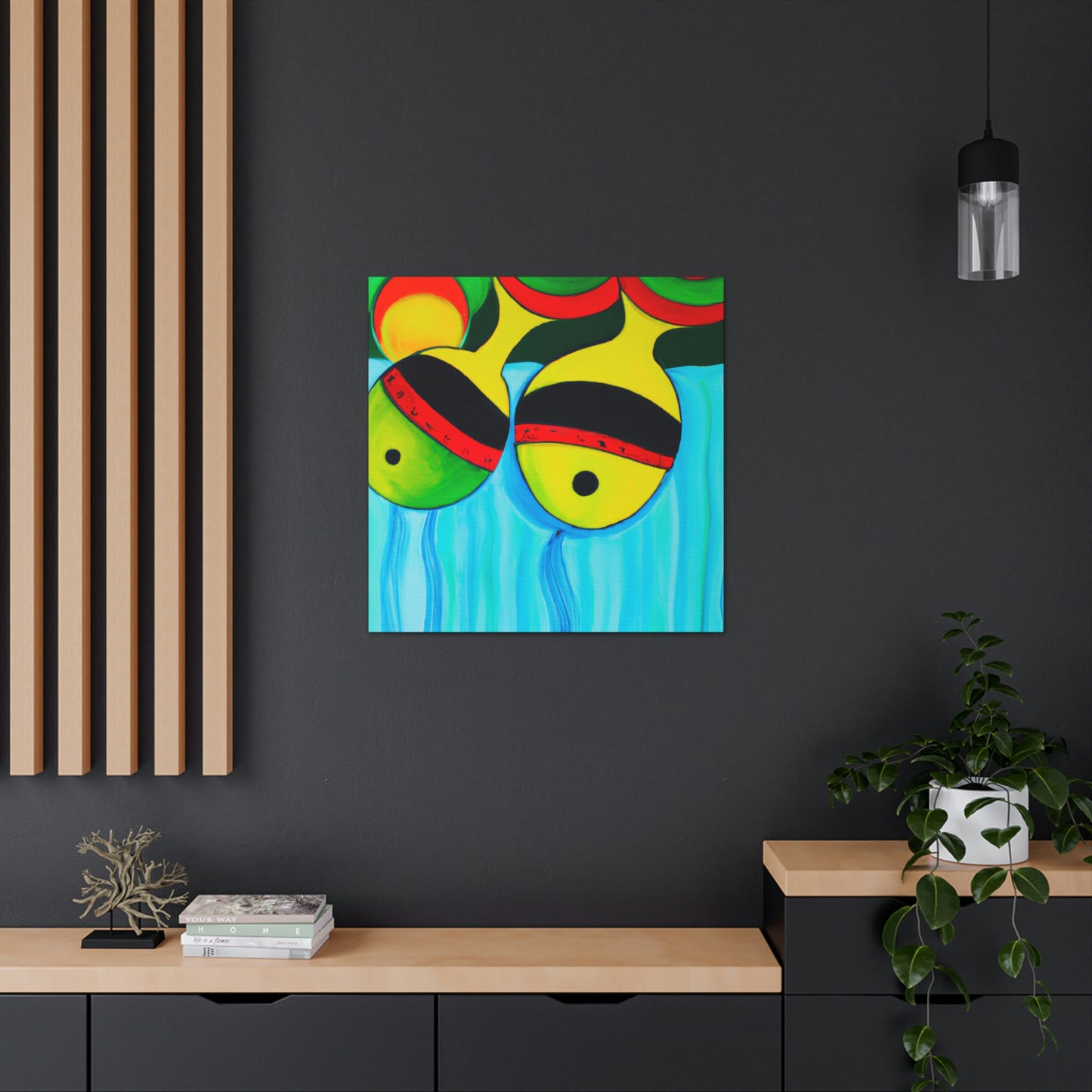 "Maracas in Motion" - Canvas