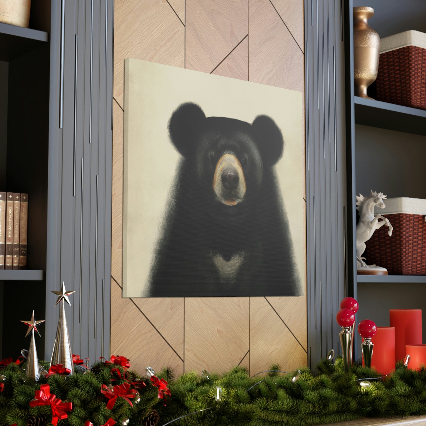 "Asiatic Black Bear Soul" - Canvas