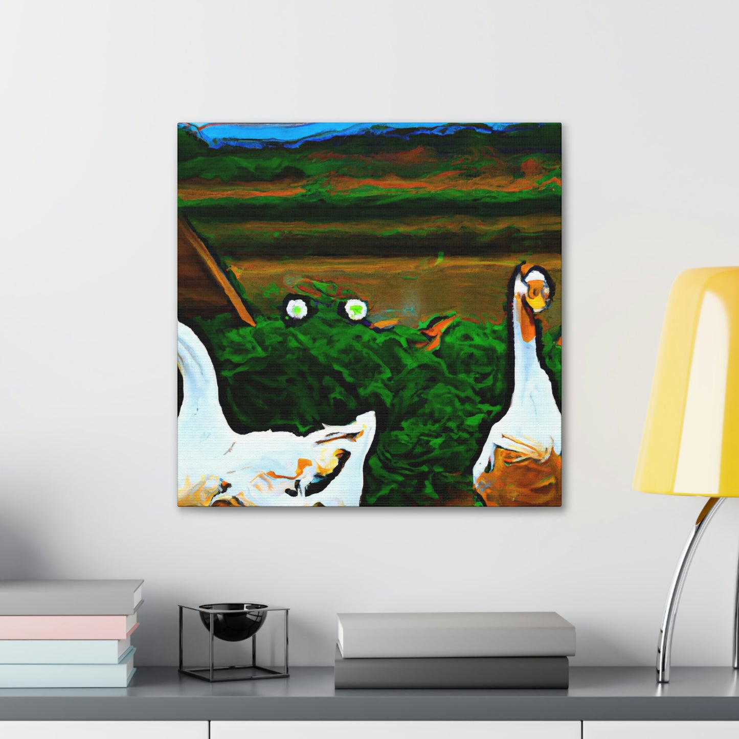 "Goose and Grandeur" - Canvas