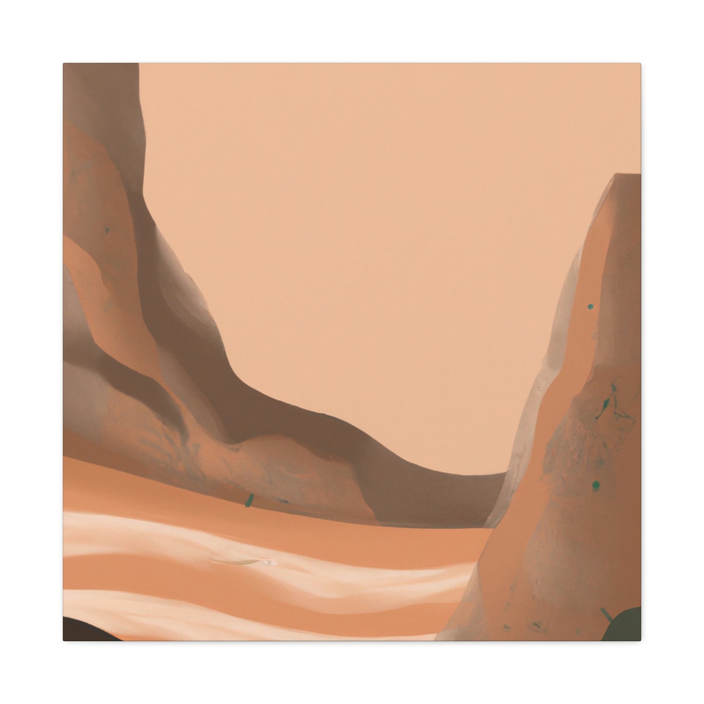 "Canyon of Minimalism" - Canvas