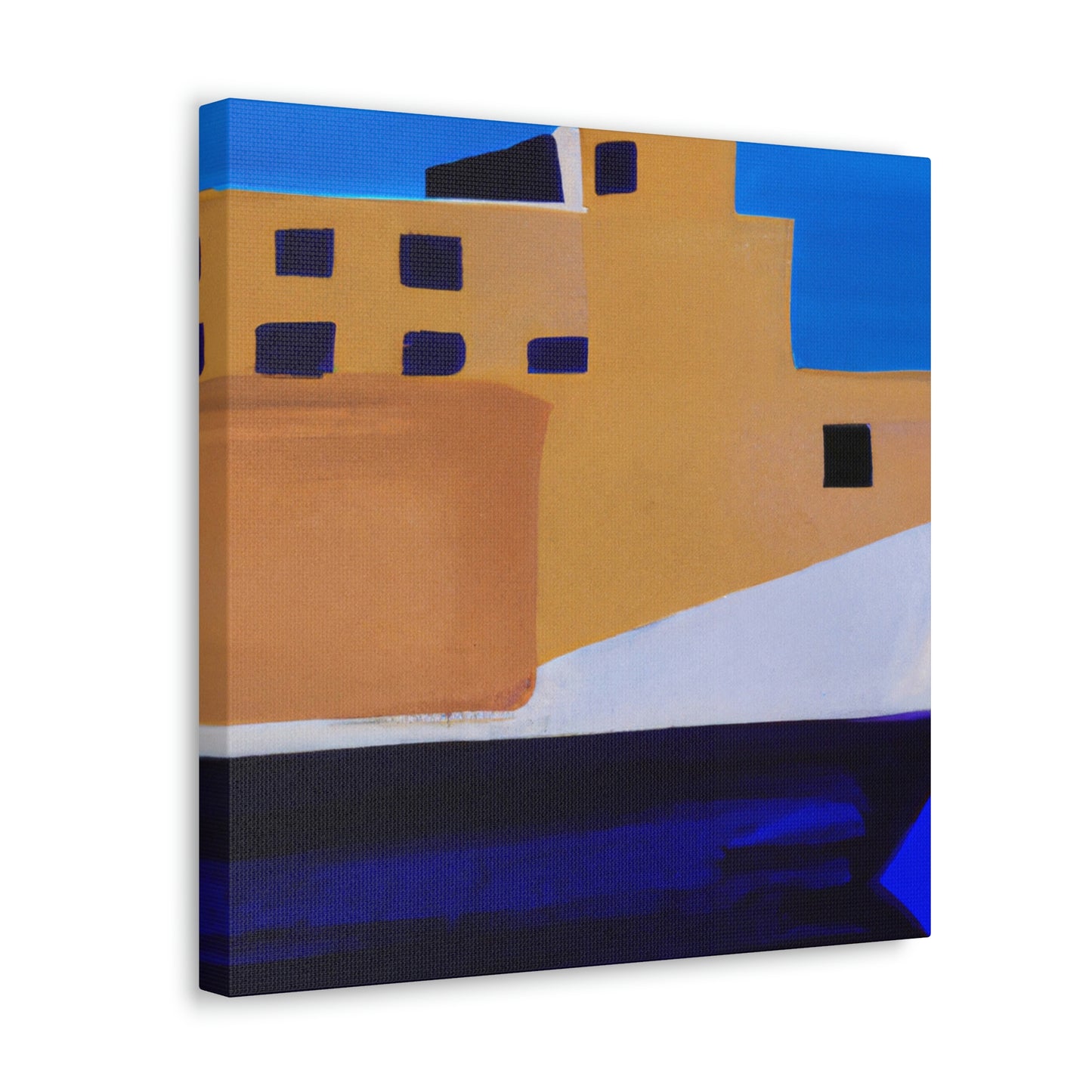 Ferry Minimalism Painting - Canvas