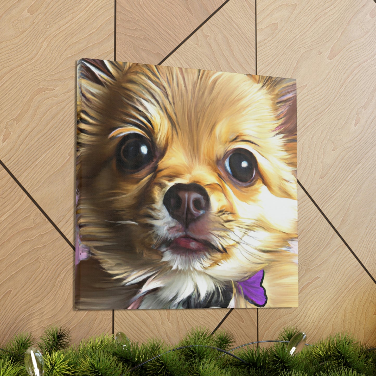 "Chihuahua in Deco". - Canvas