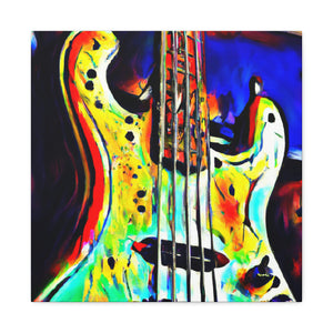 Groove of the Bass - Canvas