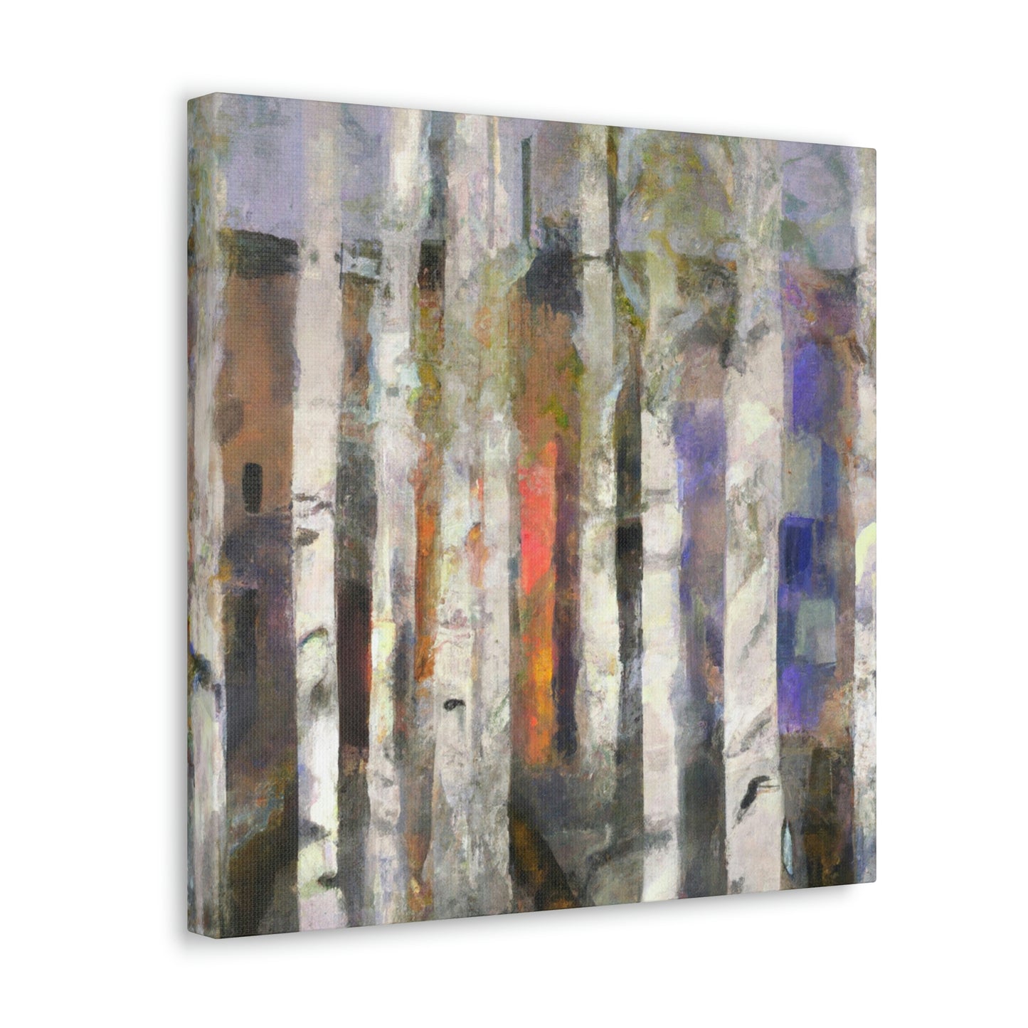 Birch Trees in Bloom - Canvas