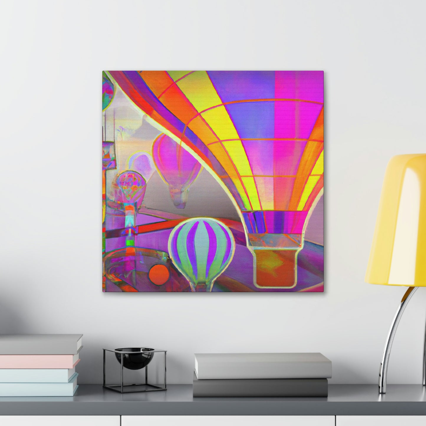 Ascending Air Balloons - Canvas