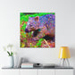 "Wombat in Pointillism" - Canvas